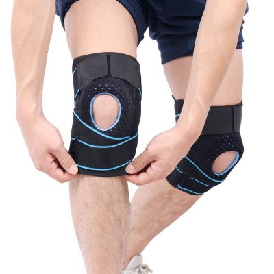 China 4-Way Adjustable Patellar Pain Stabilization Sports Knee Protector Knee Brace Support for sale