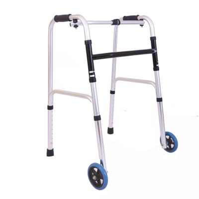 China Easy Operation Folding Walking Stick Aluminum Alloy Frames Walking Walkers For Patient for sale