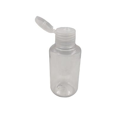 China 16oz Popular Plastic Portable Clear PET Bottles Mini Storage Household Commodity Set Plastic Bottles With Caps for sale