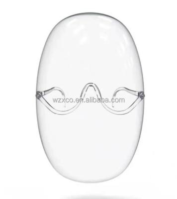 China Full Face Mask Fog Protection Mask Transparent Diving Full Protection,Lightweight Transparent Shield With Spectacle Shade for sale