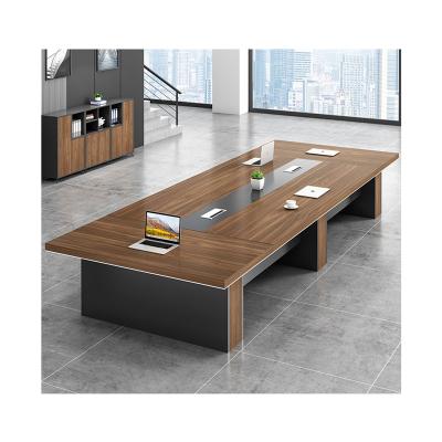 China Sales Extendable Top Quality Guaranteed Conference Table Thickened Modern Office Conference Table for sale