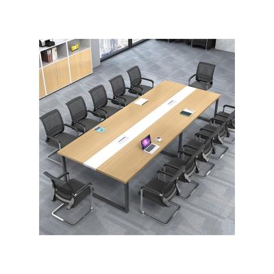 China Extendable Highest Quality Solid Wood Business Office Conference Table Latest Design for sale