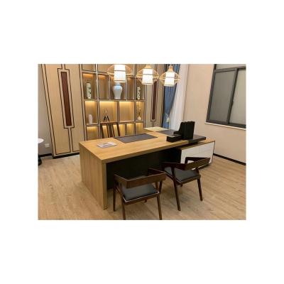 China High Quality Modern Luxury Wood Boss Extendable Best Price Table for sale