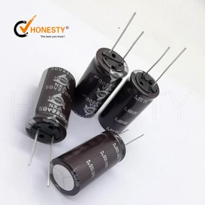 China Currency NXA50VB2200M 50V 2200UF 18X35.5 105C Aluminum Electrolytic Capacitor for sale