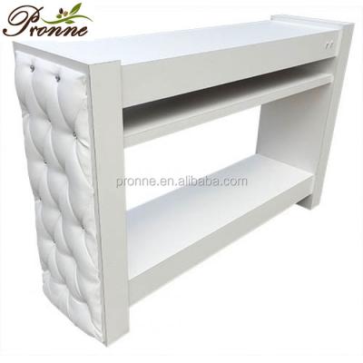 China 2018 Modern Minimalist White Beauty Salon Used Nail Dryer Table For Sale for sale