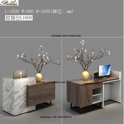 China (Others) Adjustable Simple Modern Custom Beauty Salon Reception / Bar Counter for sale