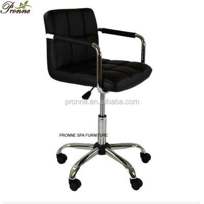 China Pronne Modern Fashion Lift Master Chair Office Task Chair Modern Casual Beauty Salon Chair Black for sale