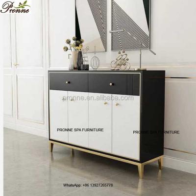 China Wholesale Modern Design Storage Cabinet Simple And Modern Elegant Luxury Gold Wood for sale