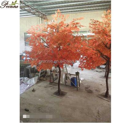 China Customized Modern Romantic Indoor Outdoor Artificial Plastic Cherry Blossom Tree for sale