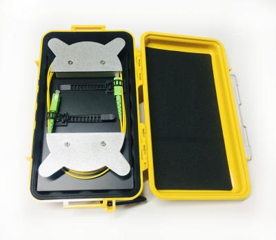 China Fiber Optic OTDR Launch Cable Box Dead Zone Eliminator Single Mode G657A1 1km for sale