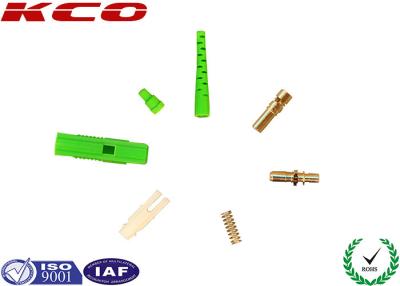 China MU MU Fiber Optic Connectors , SMA 905 Fiber Connector High Density for sale