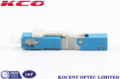 China SC/UPC Fiber Optical Fast Connector SM/MM Field Assembly Connector 55mm/60mm for sale