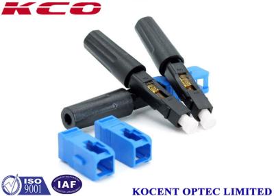 China FTTH Solution Product SC UPC APC Fast Field Assembly Connector 50mm for sale