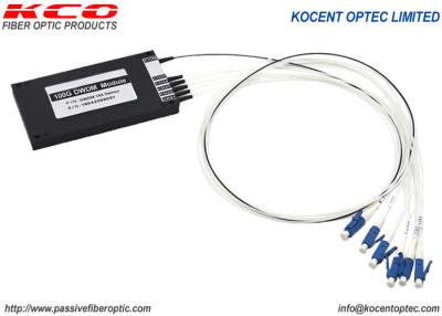 중국 FTTH FTTA를 위한 단 하나 섬유 수동적인 광학적인 DWDM 5CH LC UPC 100G 판매용
