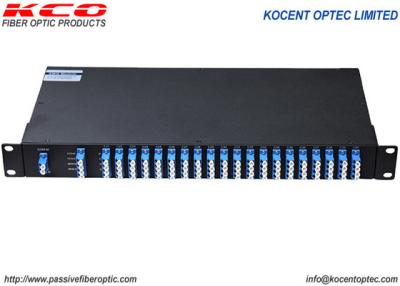 China Modo montado en rack óptico pasivo 40CH de la red PON de DWDM solo en venta