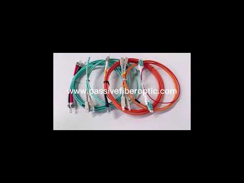 Multimode OM1 OM2 OM3 OM4 OM5 optical fiber patch cable