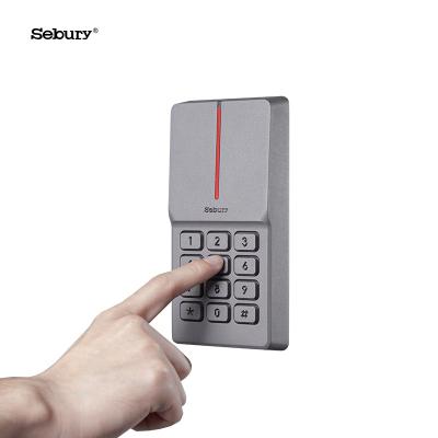 China IP68 metal case ibutton reader or waterproof access controler with keypad for sale