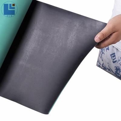 China 1.0x10m 2mm 2 Layers ESD Table Rubber Mat 0808 Antistatic Green for sale