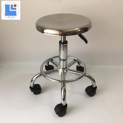 China Contemporary Adult Stainless Steel Lab Referee Chair Lab Stool Chair for sale