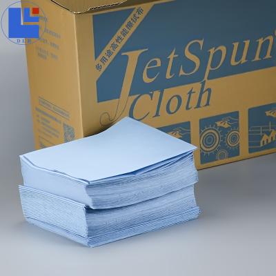 China Cleanroom Disposable Industrial Cellulose 65gsm Polyester Stocked Cleaning Paper Cloths for sale