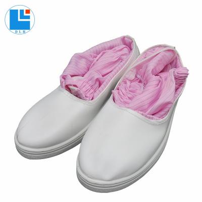 China Cleanroom Anti-Static Unisex Gender Industrial PU Sole Non Slip Anti-Static Esd Safety Shoes for sale