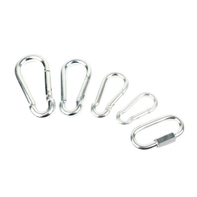 China Regular 70*20*6.8mm Mini Small Durable Wholesale Oval Carabiner Custom Made Aluminum for sale