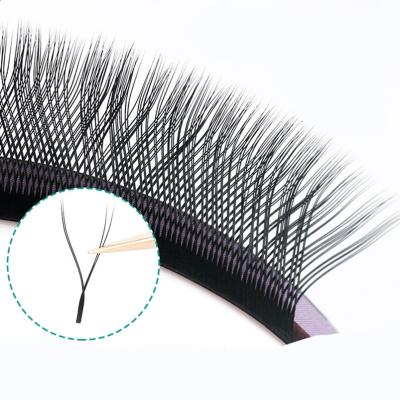 China Premade YY Volume Eyelash 0.07mm Groups Natural Soft Premium Fluffy Extension 0.05 2D Shape Lash Extensions for sale