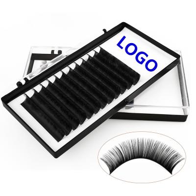 China Professional Individual Cashmere Mink Lash Extensions Vendor 8-25mm Private Label Natural Soft Eyelash Extension for sale