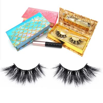 China Best Price Cruelty Free Lasting Cruelty Free Dramatic Eyelash Volume 3d 25mm Real Mink Eyelashes Vendor Custom Packaging for sale