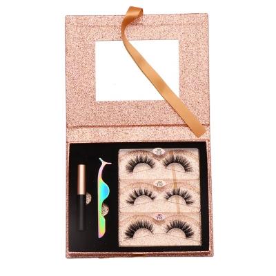 China Durable Private Label 2 3 4 5 6 10 Pair Eyelashes Book Logo Lashes Package Box Custom Made for sale