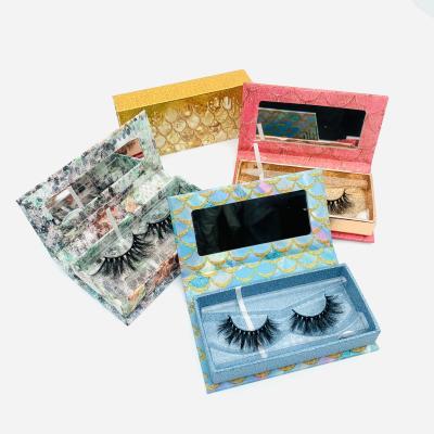 China Durable High Quality Luxury Private Label Packaging Box Magnetic Eyelash Lash Boxes Custom for sale