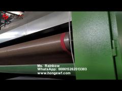 500kg/h Soft thermal bonding wadding production line for mattress