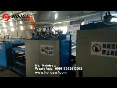 Colorful Polyester Fiber Acoustic Panel Production Line For Wall And Ceiling