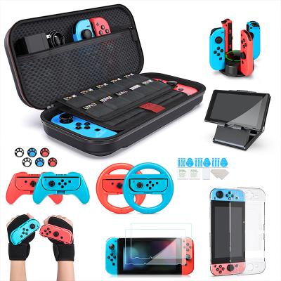 China Full Protective Accessories Bundle and Case for Nintendo Switch Accessory Bundles Includes Hard Shell Carrying Case for sale