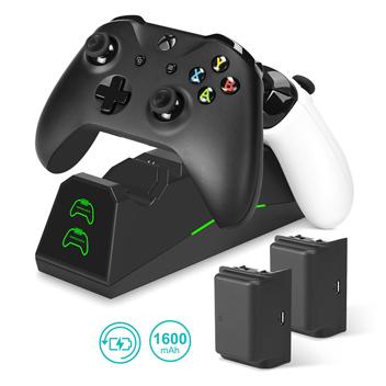 China High Longevity and Battery Life Xbox One Controller Dual Charging Dock Easy to Use Efficient Charging Charger for xbox one controller for sale