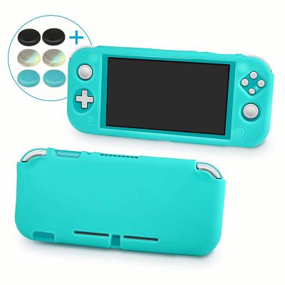 China Full Coverage Host Dockable Switch Silicon Protect Cover Case Game Console Accessories For Nintendo Switch Lite for sale