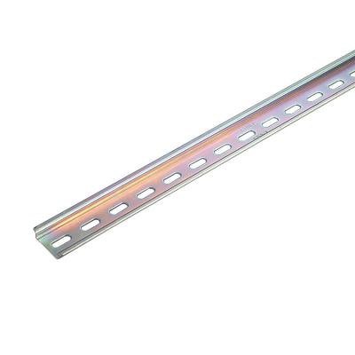 China High Quality Aluminum Guide Rail 35mm Din Steel Rail For Circuit Breaker for sale