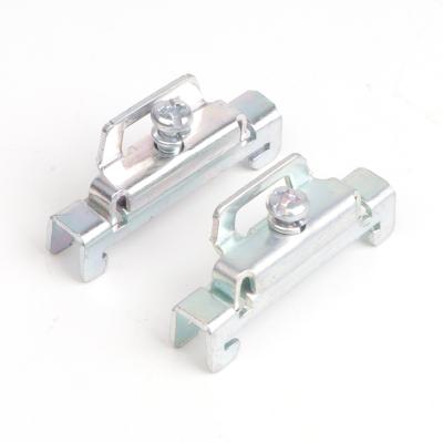 China Clip On Standard DIN Rail Plug Rail Rack 35mm Galvanized Steel Electrical Equipment Power Distribution Equipment HDW-211 for sale