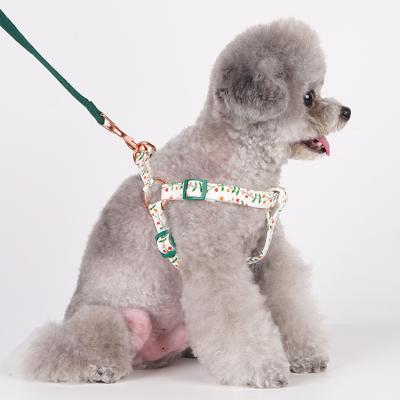 China Custom Quick Release Hot Sale Pet Bridle Vest Collar Belt Harness Set for sale