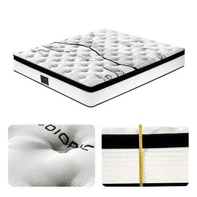 China High Quality Durable Euro Design Pocket Spring Bedding Top European Size Mattress for sale