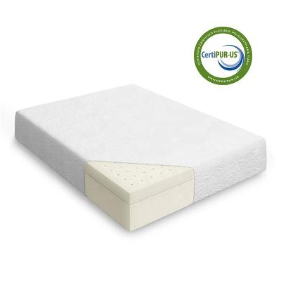 China Hybrid Foam Mattress China Made Compress Organic Fabric Cover 100% Natural Latex Foam Mattress for sale