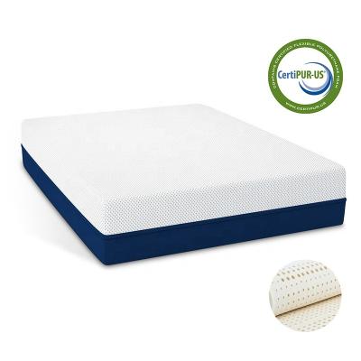 China Soft Roll Compress Pack Memory Foam Modern Latex Mattress Hybrid Bamboo for sale