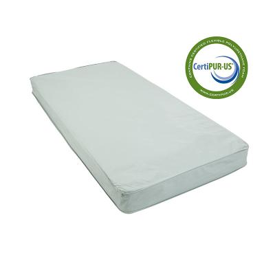 China Waterproof Cheap Vinyl PU Foam Ordinary Hard Mattress For Hospital Bed for sale