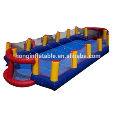 China Outdoor festival commercial used inflatable water soccer field, inflatable soccer arena for sale, inflatable soccer court for sale