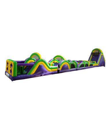 China Multifunctional Commercial Vertical Knockdown Kids Obstacle Course Equipment,Adult Inflatable Obstacle Course Races For Sale for sale