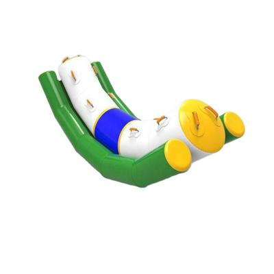 China Popular Multifunctional Funny Water Toys Inflatable Floating Water Seesaw Explosion Water Swing For Swimming Pool for sale