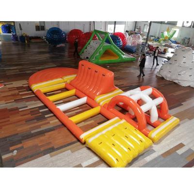 China All In One Water Park Equipment Children And Adults Funny Inflatable Water Games For Water Park Pool for sale