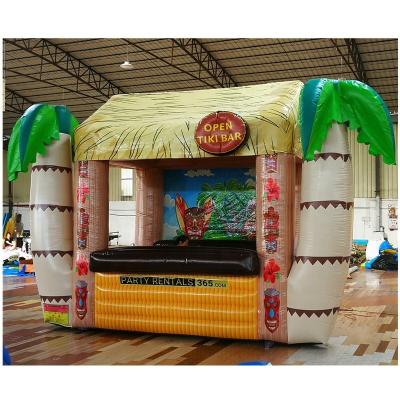 China Advertising Advertising Bar Booth Inflatable Coconut Blow Up Open Treehouse For Party Rental for sale