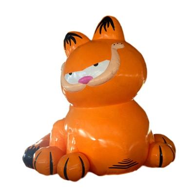 China Advertising Inflatables Charming Big Fat Inflatable Cat Figure Model For Mall Cartoon Inflatable Event Decoration, Event for sale