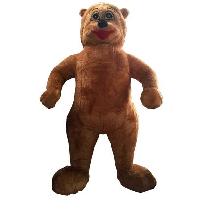 China Advertising Outdoor Inflatables Inflatable Bear Plush Toys Costume Walking Stuffed Toys Cartoon For Festival City Parade And Advertising for sale